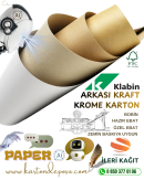 KLABIN Arkası Kraft CKB Krome Karton 280 gr