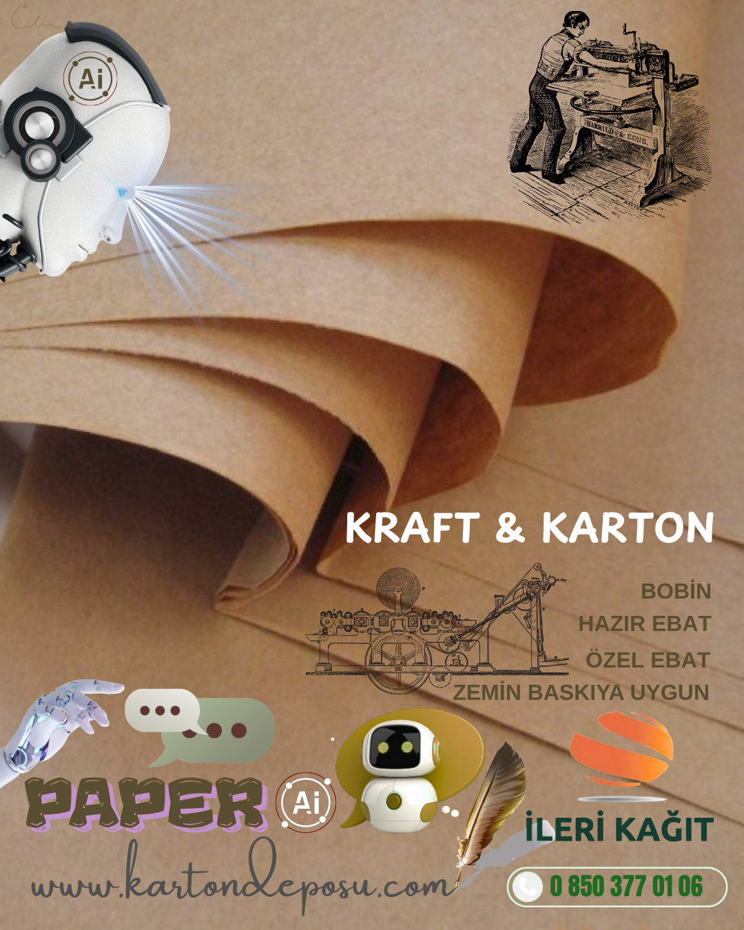 ALASKA Kraft Karton 280 gr